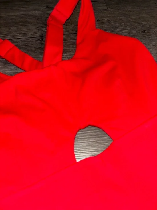 Red Sport Jumpsuit - Picture 4 of 5